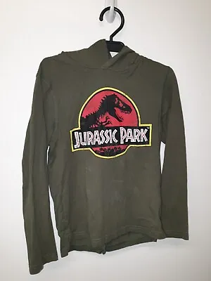 Buy H&M Boys Jurassic Park Hooded Top 6-8yrs - Scales On Back • 14£
