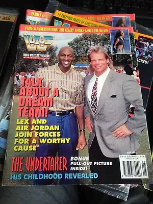 Buy WWF WWE Magazine MAY 1995 Luger Micheal Jordan + Poster + Merch Catalog • 6.99£
