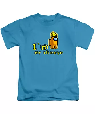 Buy I'm Mr Cheese Among Us Kids T-Shirt Tee Top Gaming Gamer Boys Girls • 7.95£