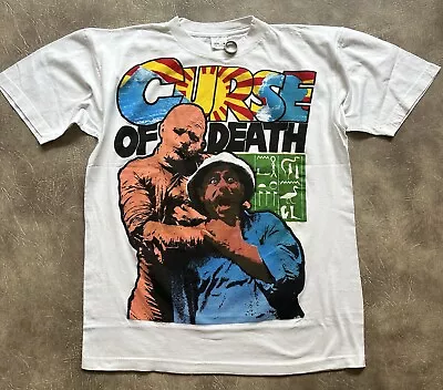 Buy Vintage Curse Of Death T Shirt Tales From The Crypt 90s Horror Psycho Halloween • 89£