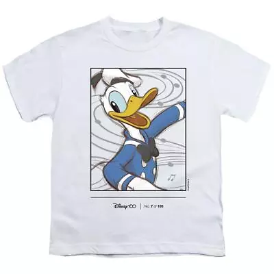 Buy Disney D100 Donald Duck Kids T-shirt 100th Anniversary 3-12 Years Official • 11.99£