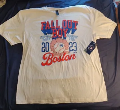 Buy Fall Out Boy Official Fenway Park (Boston, MA) Concert T-Shirt, 8/2/2023, 2XL • 118.36£