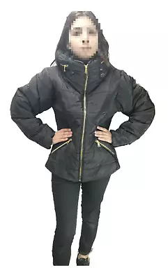 Buy Girls Jacket Coat Padded Women's  Puffer Bubble Fur Collar Warm Thick Material • 9.95£