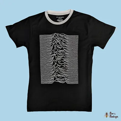 Buy Joy Division: 'Unknown Pleasures' Ringer T-Shirt *Official* *New Order/Factory* • 19.99£