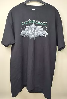 Buy Vintage Cathedral  T-shirt Large Doom Stoner Metal Electric Wizard Earache • 26.95£