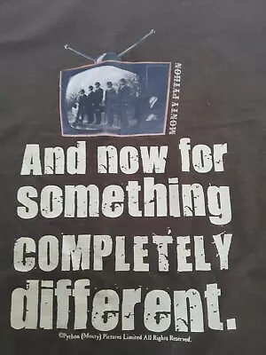 Buy Monty Python  And Now For Something Completely Different  T-Shirt Size Medium  • 10£