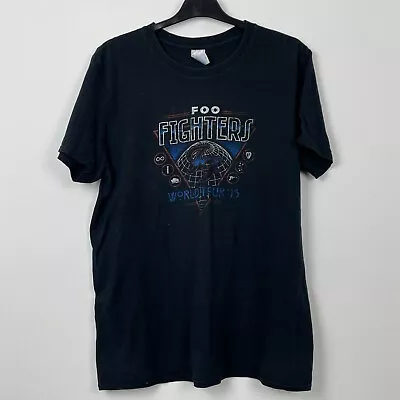 Buy 2015 Foo Fighters World Tour Tour Rare Band T-Shirt L 0532 • 5£