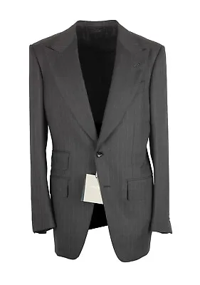 Buy TOM FORD Atticus Gray Striped Sport Coat Size 46 / 36R U.S. Jacket Blazer  Ne... • 1,349.10£