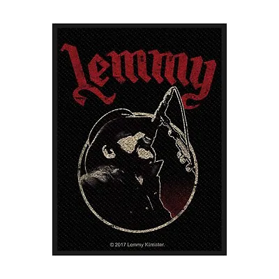 Buy LEMMY KILMISTER Standard Patch: LEMMY MICROPHONE: Motorhead Official Merch Gift • 3.95£