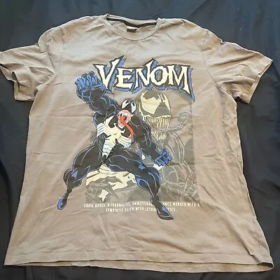 Buy Marvel Venom T Shirt Men’s XL Grey • 1£