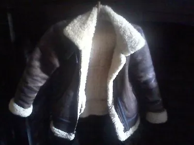 Buy Ladies Sheepskin Flying Jacket With Detachable Hood • 30£