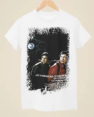 Buy An American Werewolf In London - Movie Poster Inspired Unisex White T-Shirt • 14.99£