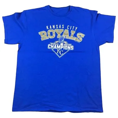 Buy Kansas City T Shirt Large Blue USA America Tee Vintage Hipster Oversized Graphic • 22.50£
