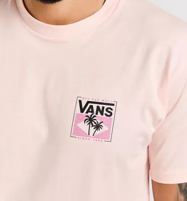 Buy Vans T Shirt Pink Large Bnwt • 15£