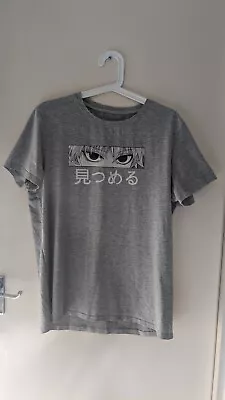 Buy Shein Hunter X Hunter Killua Zoldyck Anime T-shirt - Washed Grey Medium • 11.99£